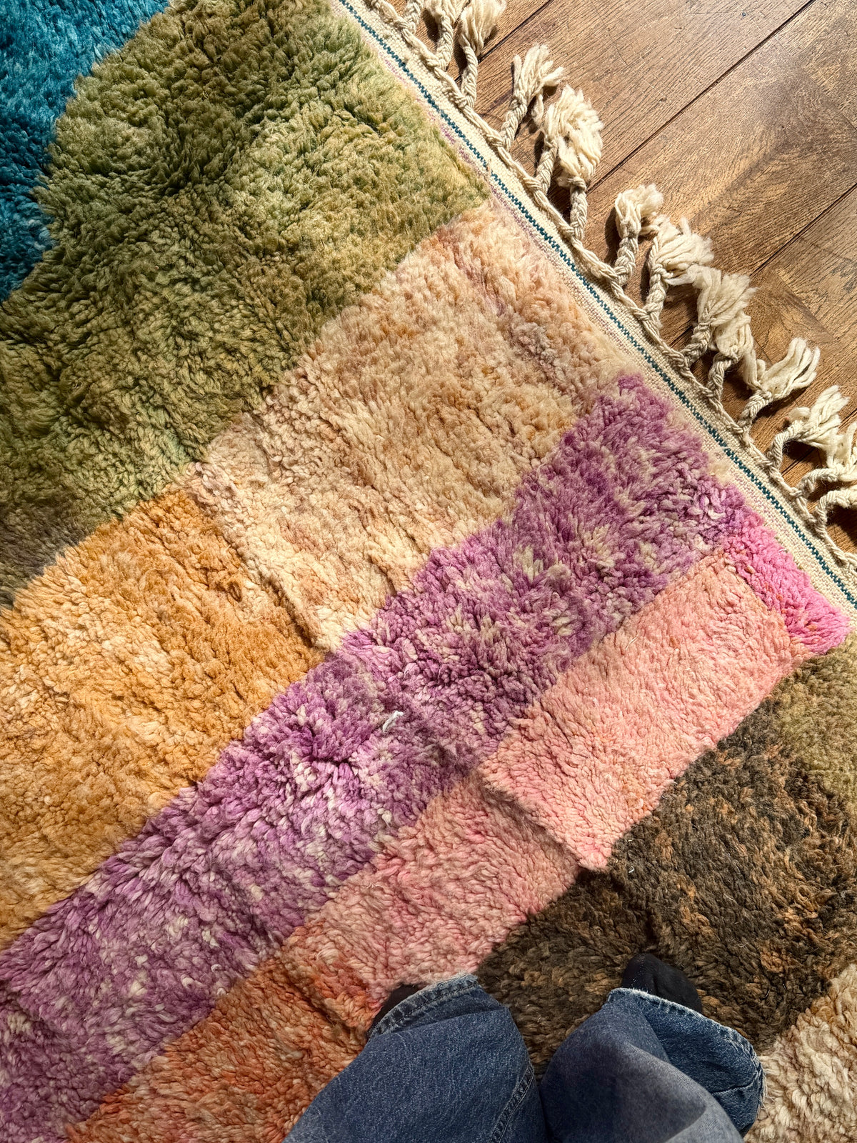 TAPIS BENI OUARAIN COLOR ◈ 245 cm x 160 cm