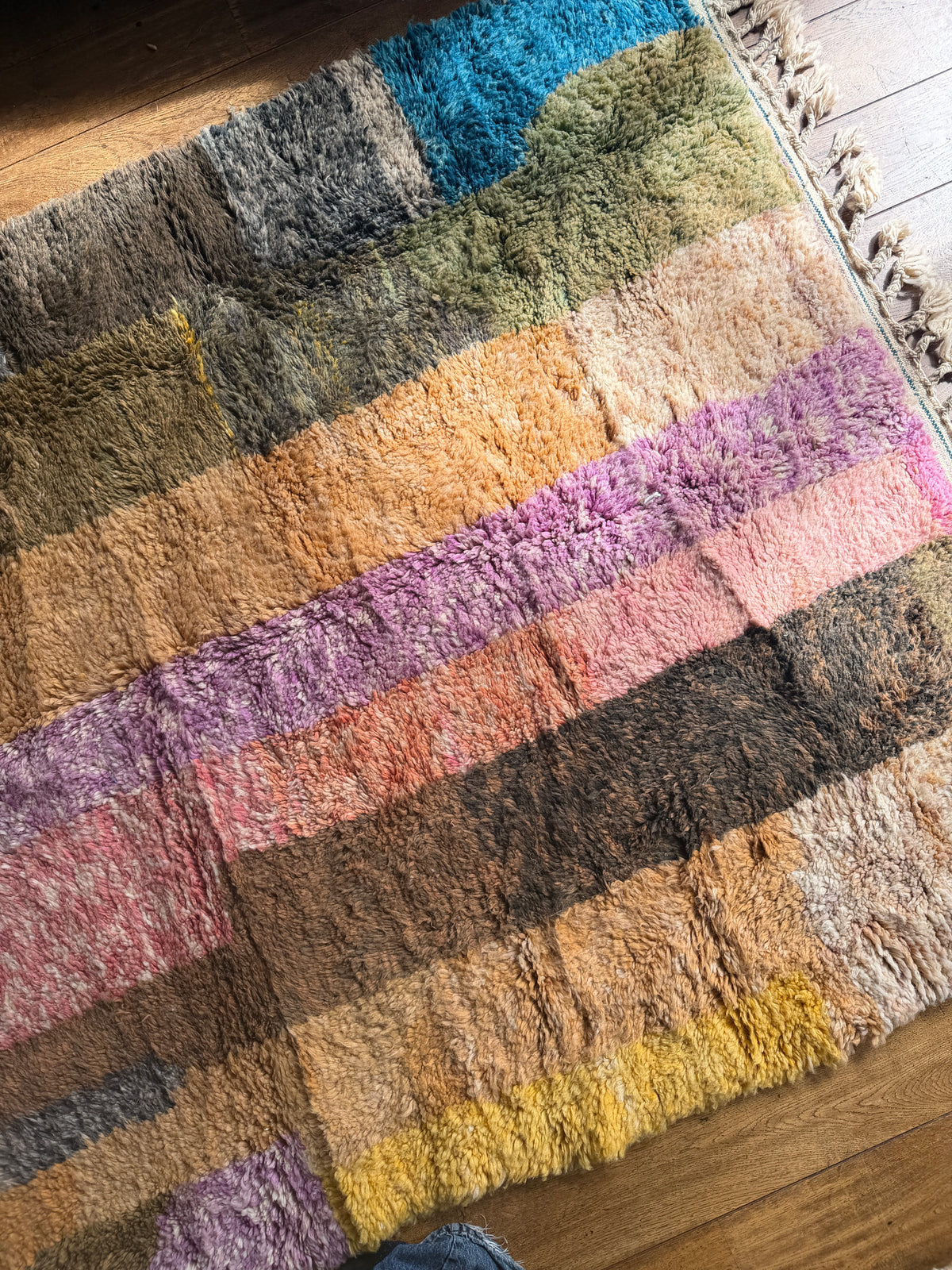 TAPIS BENI OUARAIN COLOR ◈ 245 cm x 160 cm