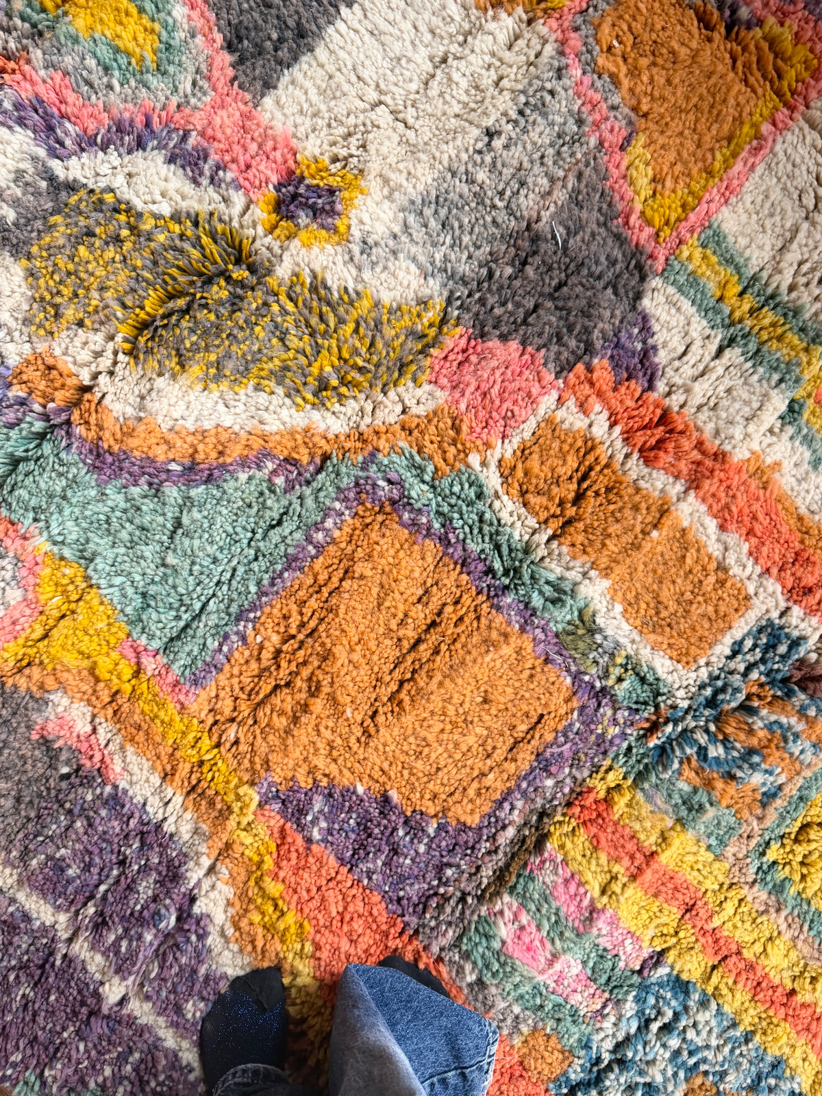 TAPIS BENI OUARAIN COLOR ◈ 260 cm x 160 cm
