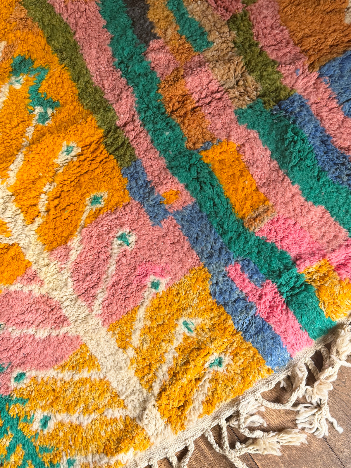 TAPIS BENI OUARAIN COLOR ◈ 250 cm x 165 cm