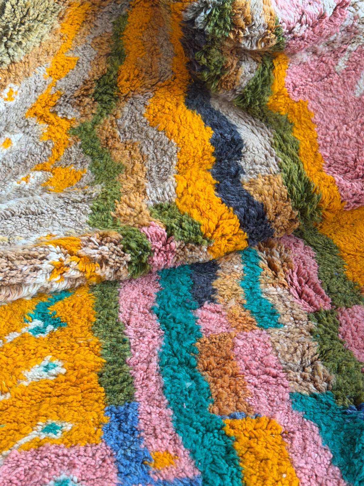 TAPIS BENI OUARAIN COLOR ◈ 250 cm x 165 cm