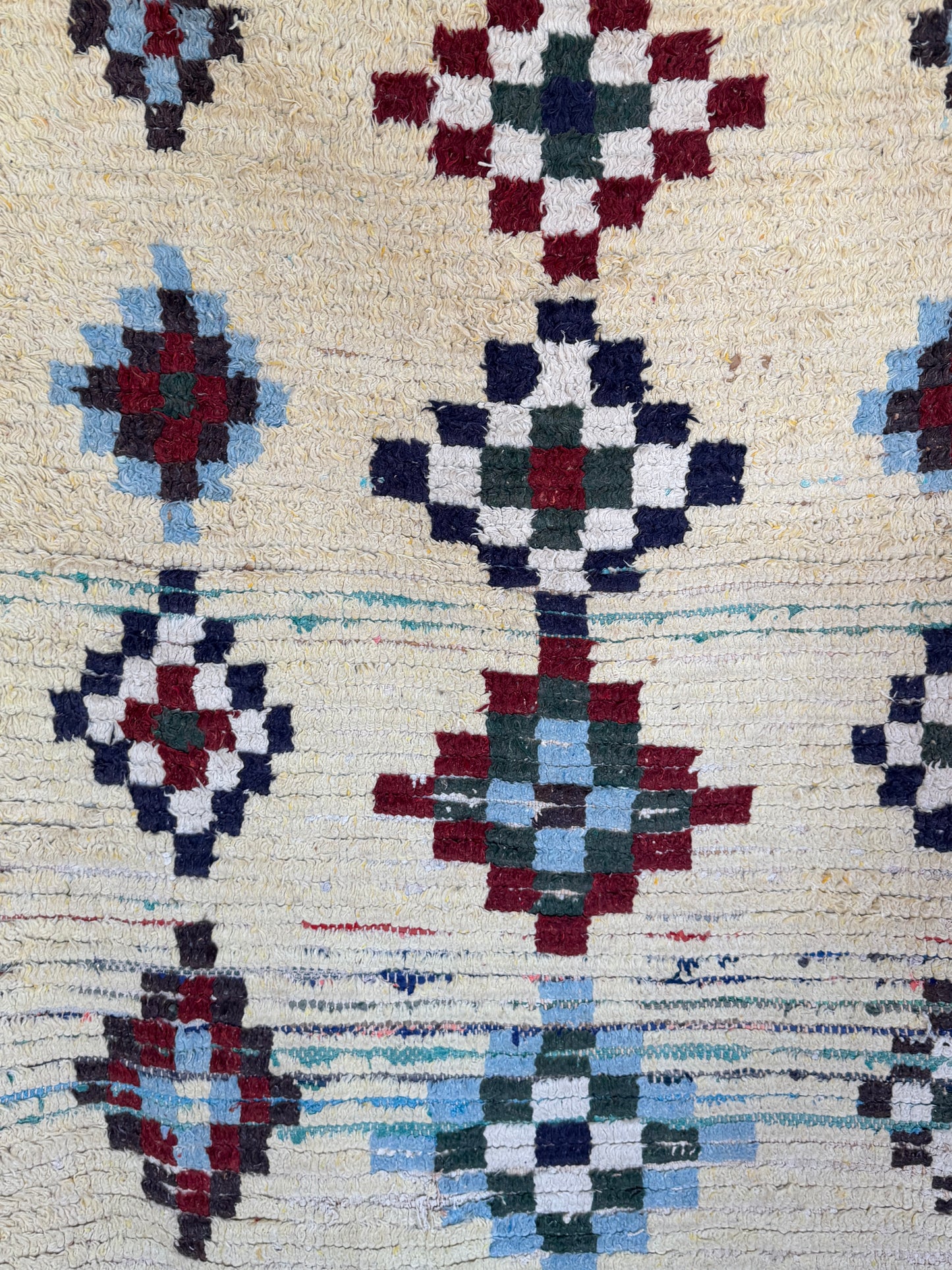 TAPIS BOUJAAD VINTAGE ◈ 220 cm x 100 cm