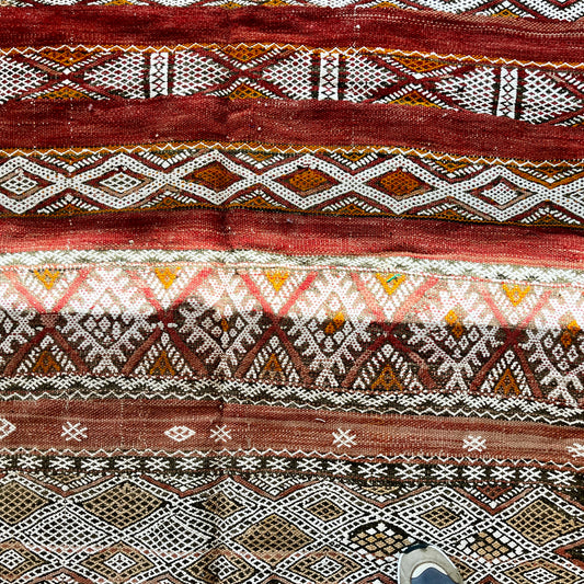 TAPIS VINTAGE KILIM ◈ 280 cm x 150 cm