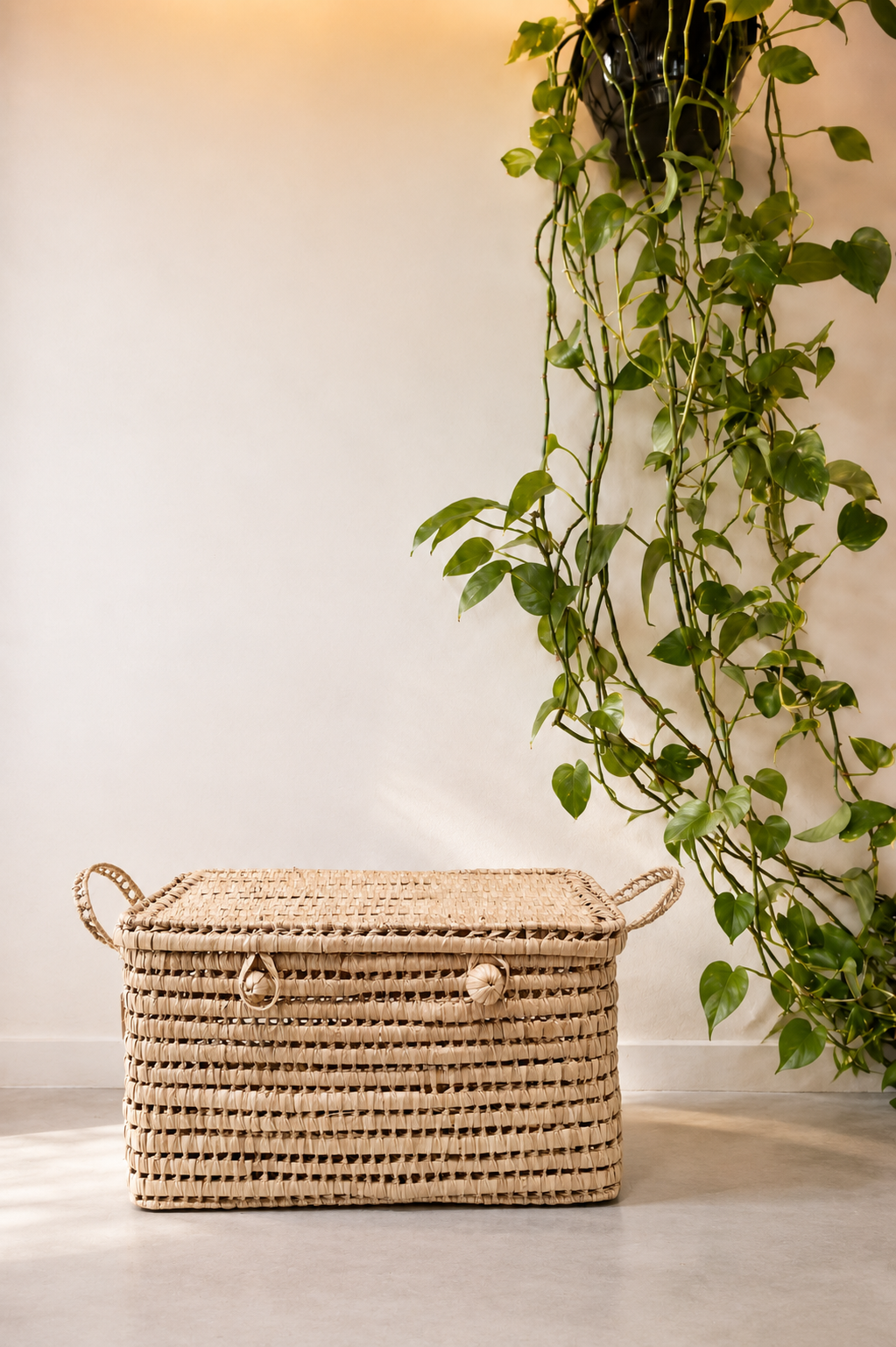 Palm fiber trunk L60