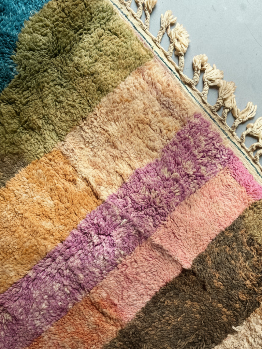 TAPIS BENI OUARAIN COLOR ◈ 245 cm x 160 cm