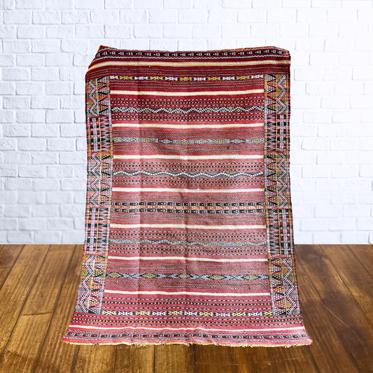 TAPIS VINTAGE KILIM ◈ 195 cm x 135 cm