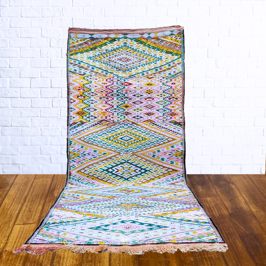 TAPIS VINTAGE KILIM ◈ 330 cm x 140 cm