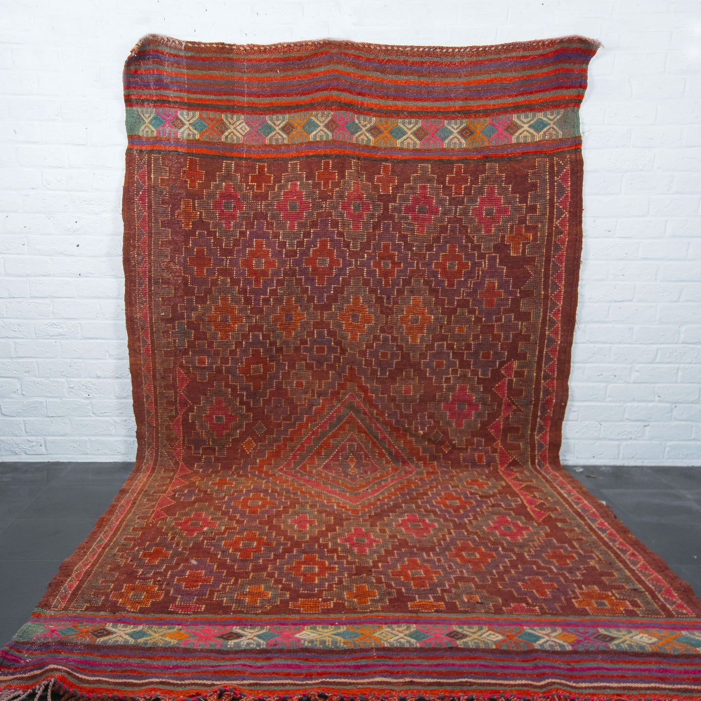 Tapis kilim, tapis berbère rouge, tapis berbère, tapis Bruxelles